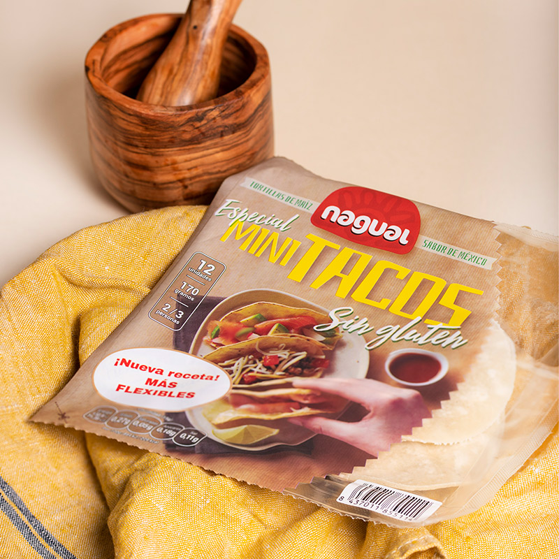 Recetas con tortillas de maíz mexicanas. Tortillas Nagual
